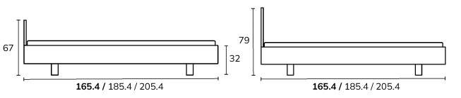 Simple HI bed afmetingen 2022